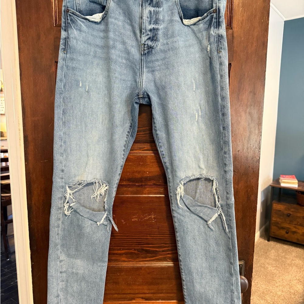 Men's PacSun Light Blue Distressed Jeans